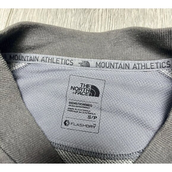 The North Face Men's Light Gray Full Zip Up Flashdry Lightweight Jacket Small - Picture 4 of 6